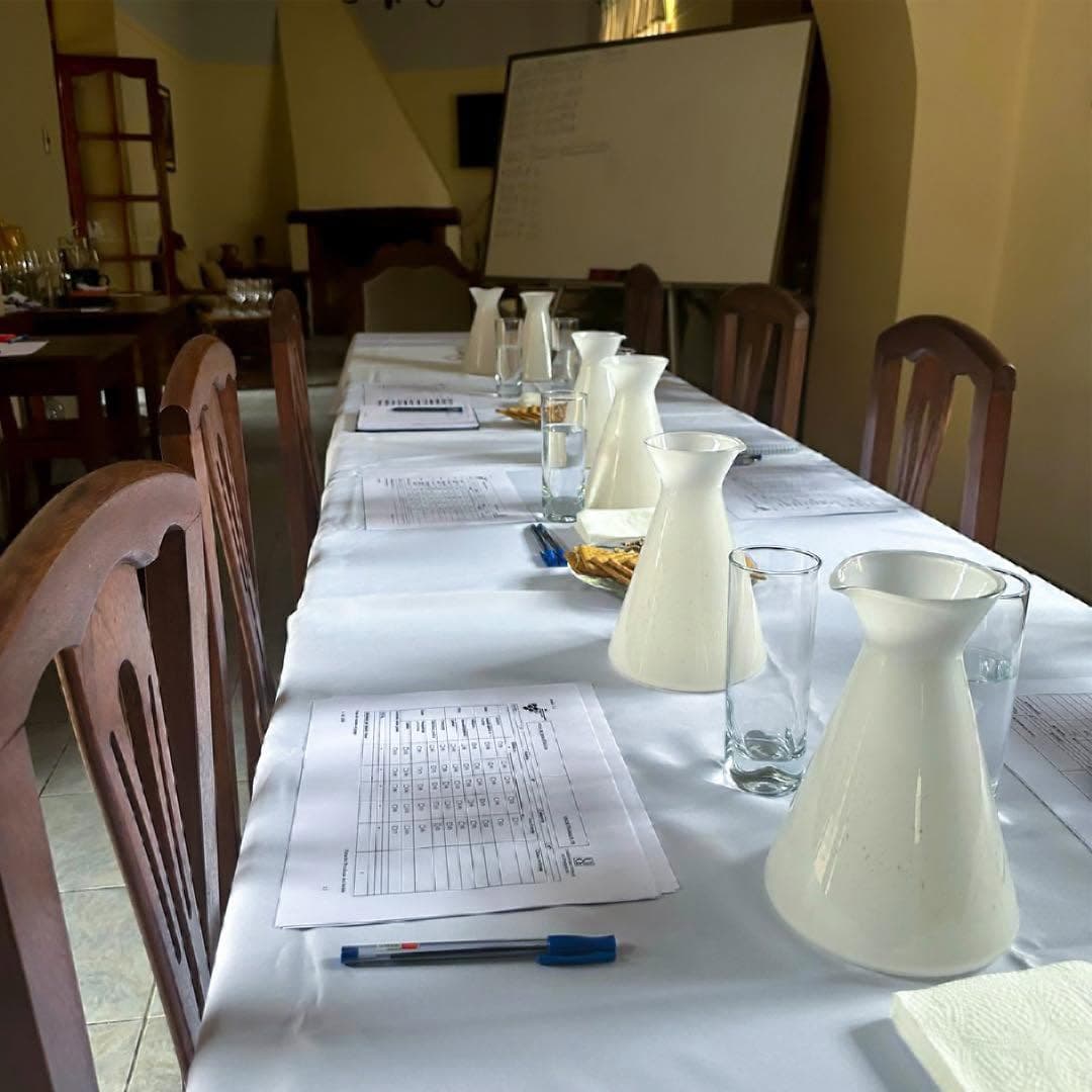 Reuniones privadas: Mesas preparadas para encuentros, comidas familiares o reuniones pequeñas.